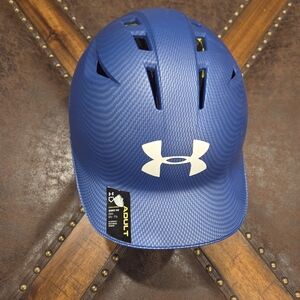 Under Armour Royal Blue Batting Helmet, Adult Size 6.5-7.5
